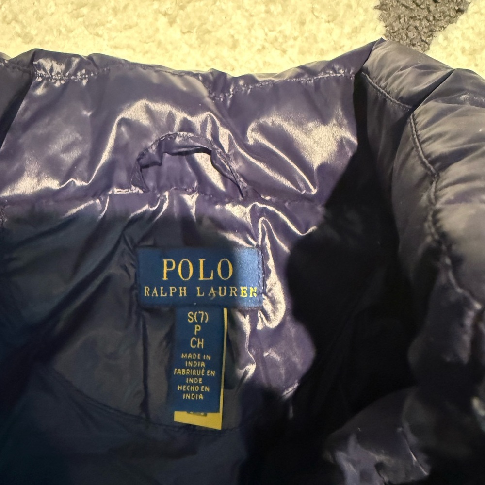 Girls polo puffy jacket - Picture 2 of 2